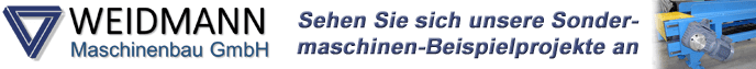 Beispielprojekte Sondermaschinen Automation